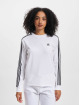 adidas Originals Pitkähihaiset paidat 3 Stripes valkoinen