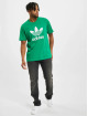 adidas Originals T-paidat Trefoil vihreä