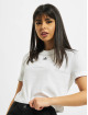 adidas Originals T-Shirt Crop blanc