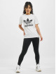 adidas Originals T-Shirt Trefoil blanc