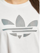 adidas Originals T-Shirt Iridescent Shattered Trefoil blanc