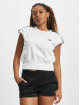 adidas Originals T-Shirt Waist Cinch blanc
