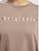 adidas Originals T-shirt Oversized brun