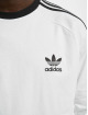 adidas Originals T-Shirt manches longues 3-Stripes blanc