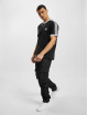 adidas Originals t-shirt 3 Stripes zwart