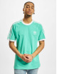 adidas Originals T-shirts 3-Stripes grøn