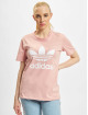 adidas Originals T-shirts Trefoil rosa