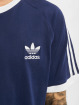 adidas Originals T-Shirty 3-Stripes niebieski