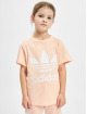 adidas Originals T-Shirty Trefoil pomaranczowy