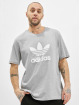 adidas Originals T-skjorter Trefoil T grå