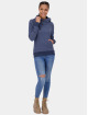 Alife & Kickin Hoodies Sarah A blå