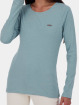 Alife & Kickin T-Shirt manches longues Sinaak A bleu