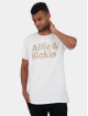 Alife & Kickin T-skjorter Logo Icon hvit