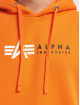 Alpha Industries Hettegensre Alpha Label oransje