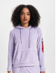 Alpha Industries Hoody Frottee paars
