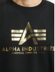 Alpha Industries Pullover Basic Foil Print schwarz