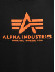 Alpha Industries Pullover Basic Neon Print schwarz