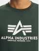 Alpha Industries Pulóvre Basic zelená