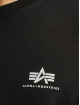 Alpha Industries Pulóvre Basic Small Logo èierna