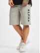 Alpha Industries shorts Jersey grijs