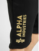 Alpha Industries Shorts Basic Ai Foil Print svart