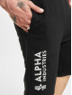 Alpha Industries Shorts Basic Ai Foil Print sølv