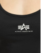 Alpha Industries Sukienki Basic Dress Small Logo czarny