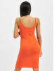 Alpha Industries Sukienki Basic Dress Small Logo Dress pomaranczowy