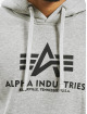 Alpha Industries Sweat capuche Basic gris