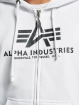Alpha Industries Sweat capuche zippé Basic blanc