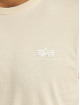 Alpha Industries T-Shirt Basic Small Logo beige