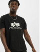 Alpha Industries T-Shirt Basic Kryptonite black