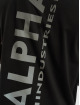 Alpha Industries T-Shirt Backprint Reflective black