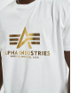 Alpha Industries T-Shirt Basic blanc