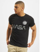 Alpha Industries T-Shirt NASA Reflective schwarz