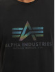 Alpha Industries T-Shirt Basic T Rainbow Reflective schwarz