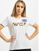 Alpha Industries T-Shirt Nasa PM T white