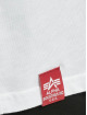 Alpha Industries T-Shirt Block Logo white