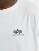 Alpha Industries T-Shirt Backprint white