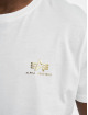 Alpha Industries T-Shirty Basic Small Logo Foil Print bialy