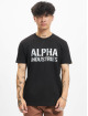 Alpha Industries T-Shirty Camo czarny