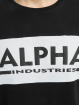 Alpha Industries T-Shirty Inlay czarny
