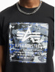 Alpha Industries T-Shirty Camo Block T czarny