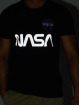 Alpha Industries T-Shirty NASA Reflective niebieski