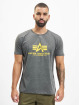 Alpha Industries T-skjorter Basic grå
