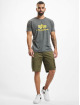 Alpha Industries T-skjorter Basic grå