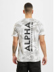 Alpha Industries T-skjorter Backprint Camo kamuflasje