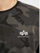Alpha Industries T-skjorter Backprint Camo svart