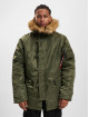 Alpha Industries Talvitakit N3B VF 59 vihreä