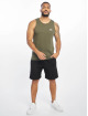 Alpha Industries Tank Tops Small Logo oliven